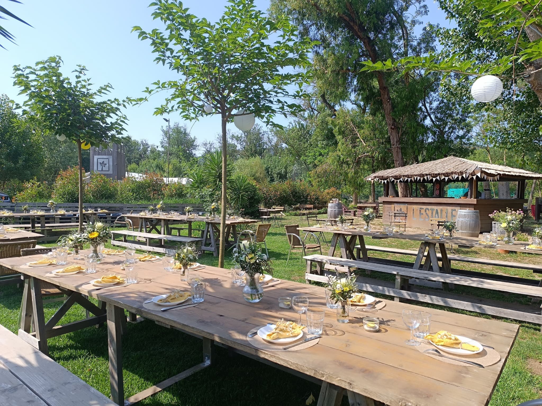 Mariage au Parc de l'Estalle, La Crau
